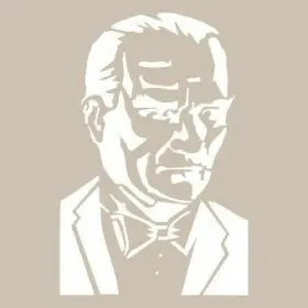 Özel36 25x35 Atatürk Desen Stencil