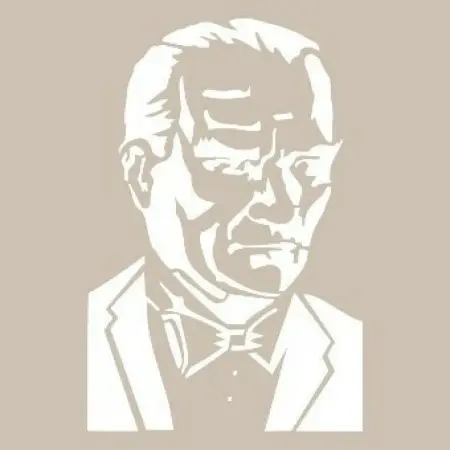 Özel36 25x35 Ataturk Pattern Stencil