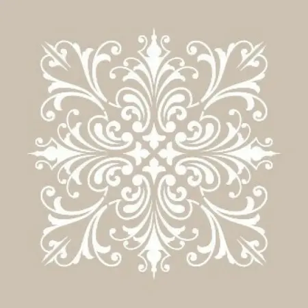Özel58 25x35 Square Pattern Stencil