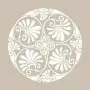 Özel65 25x35 Round Pattern Stencil
