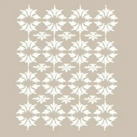 SN10 Flower Pattern Stencil