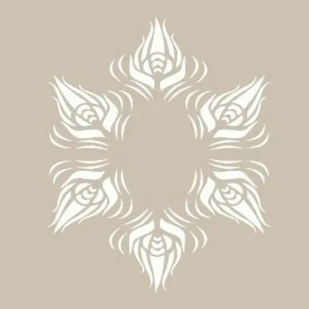 SN12 Tulip Pattern Stencil