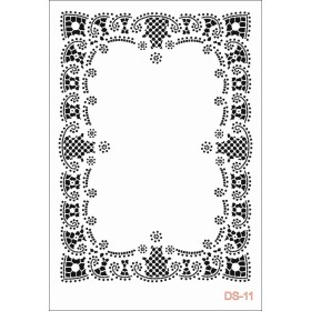 Çerçeve Dantel Model DS11 Dantel Serisi 25x35 Stencil