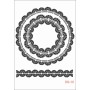 Round Lace Model DS13 Lace Series 25x35 Stencil