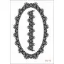 Oval Lace Model DS15 Lace Series 25x35 Stencil