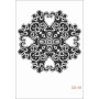 Belly Lace Model DS18 Lace Series 25x35 Stencil