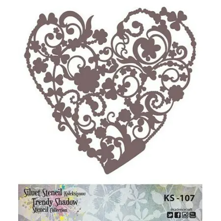 KS107 Silhouette Stencil
