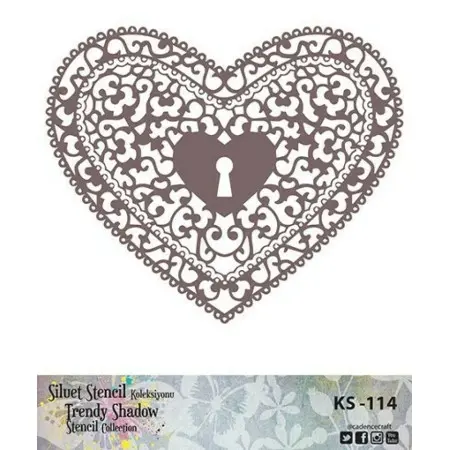 KS114 Silüet Stencil
