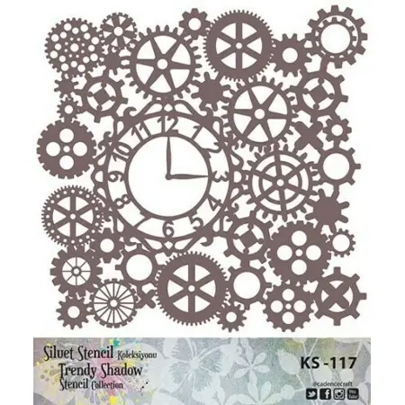 KS117 Silhouette Stencil