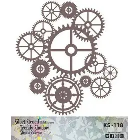 KS118 Silüet Stencil