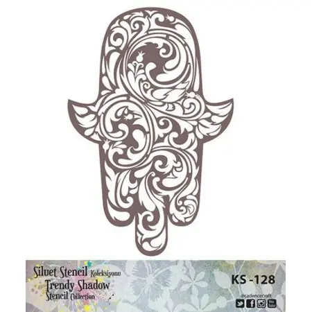 KS128 Silhouette Stencil
