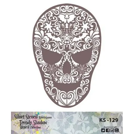 KS129 Silhouette Stencil