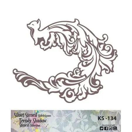 KS134 Silhouette Stencil