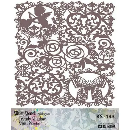 KS143 Silüet Stencil