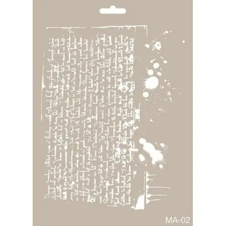 MA02 Mix Media Stencil