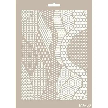 MA33 Mix Media Stencil