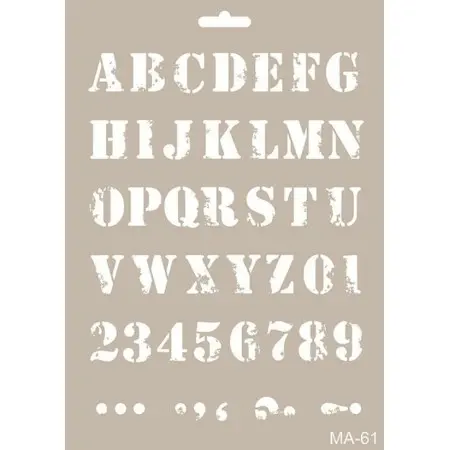 MA61 Mix Media Stencil