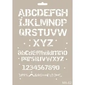 MA62 Mix Media Stencil