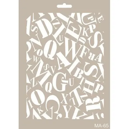 MA65 Mix Media Stencil