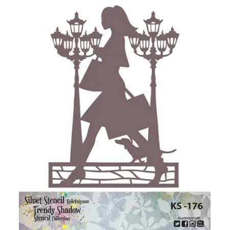 KS176 Silüet Stencil