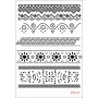 Bordür Dantel Model DS21 Dantel Serisi 25x35 Stencil