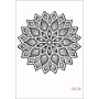 Çiçek Dantel Model DS25 Dantel Serisi 25x35 Stencil