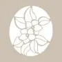 Flower Model YB08 22x22 Round Series Stencil