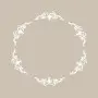 Leaf frame Model YB22 22x22 Round Series Stencil