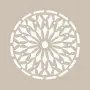 Mandala Model YB23 22x22 Round Series Stencil