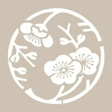 Flower Model YB31 22x22 Round Series Stencil