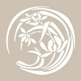 Yaprak Model YB45 22x22 Yuvarlak Seri Stencil