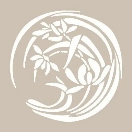 Leaf Model YB45 22x22 Round Series Stencil