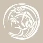 Leaf Model YB45 22x22 Round Series Stencil