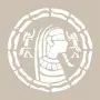Ancient Egypt Model YB51 22x22 Round Series Stencil