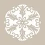 Çiçek Model YB61 22x22 Yuvarlak Seri Stencil