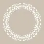 Frame Model YB62 22x22 Round Series Stencil