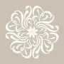 Çiçek Model YB70 22x22 Yuvarlak Seri Stencil