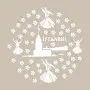Maiden's Tower Model YB80 22x22 Round Series Stencil