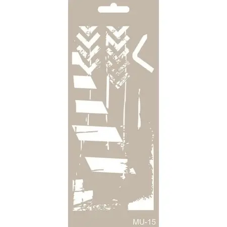 MU15 Mix Media Stencil