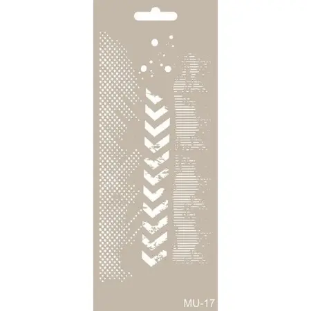 MU17 Mix Media Stencil