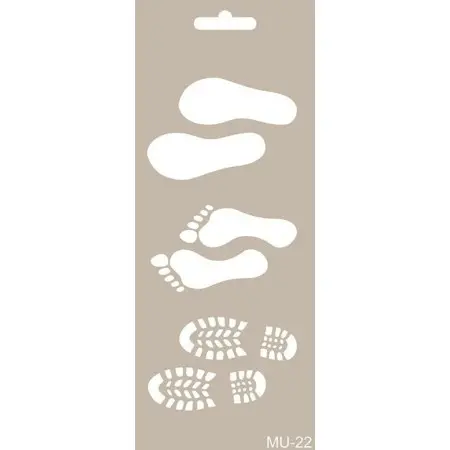 MU22 Mix Media Stencil