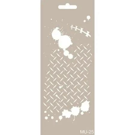 MU25 Mix Media Stencil