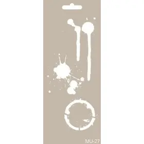 MU27 Mix Media Stencil