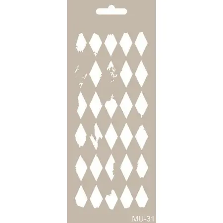 MU31 Mix Media Stencil