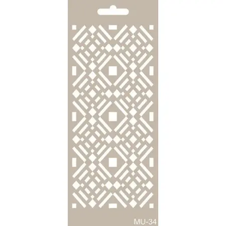 MU34 Mix Media Stencil