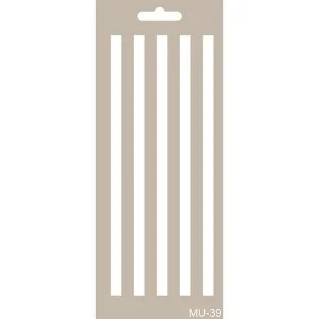 MU39 Mix Media Stencil