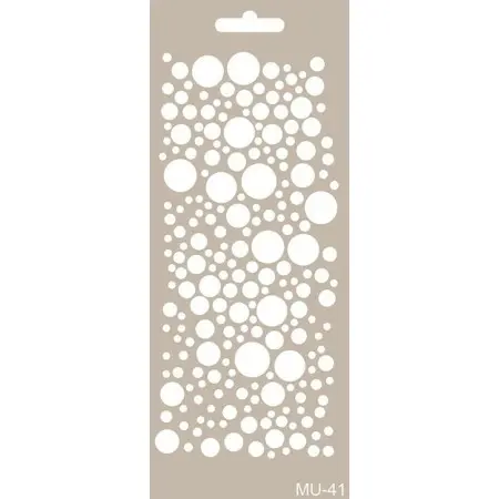 MU41 Mix Media Stencil