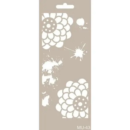 MU43 Mix Media Stencil