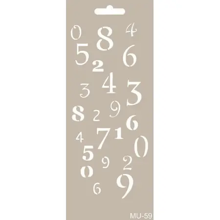MU59 Mix Media Stencil