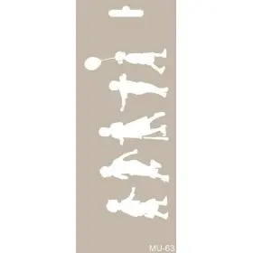 MU63 Mix Media Stencil